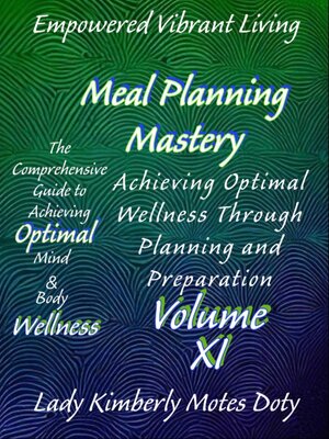 cover image of Volume XI Meal Planning Mastery